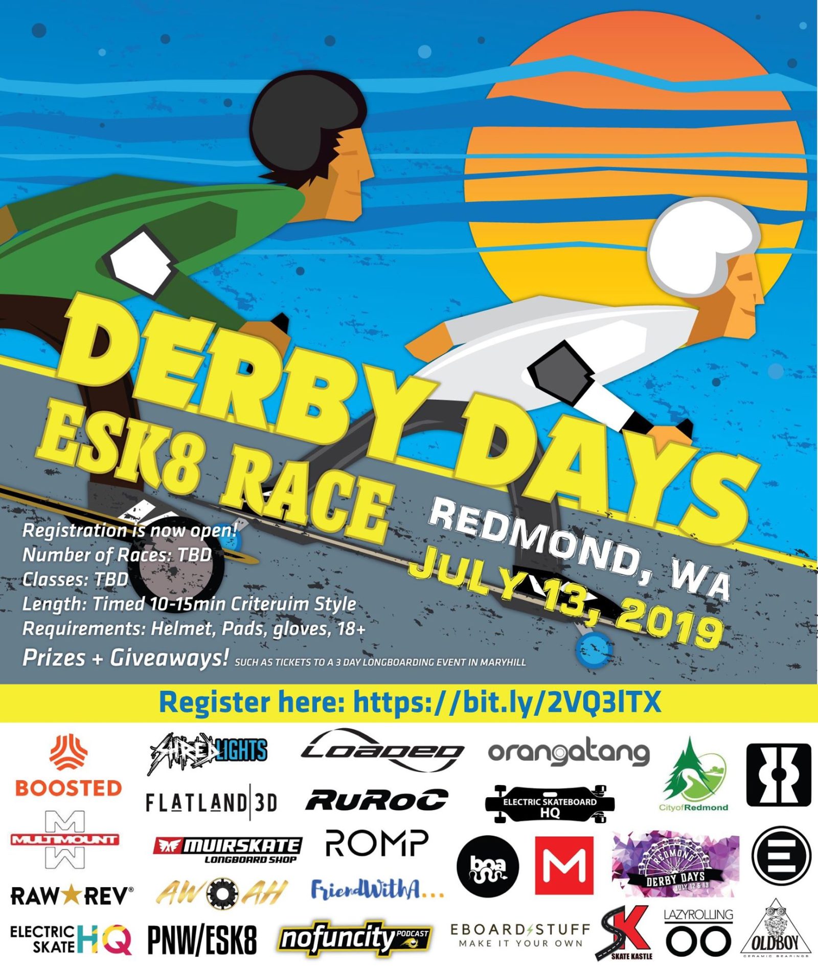 ESkate Race at Redmond Derby Days is This Weekend ESkate Central